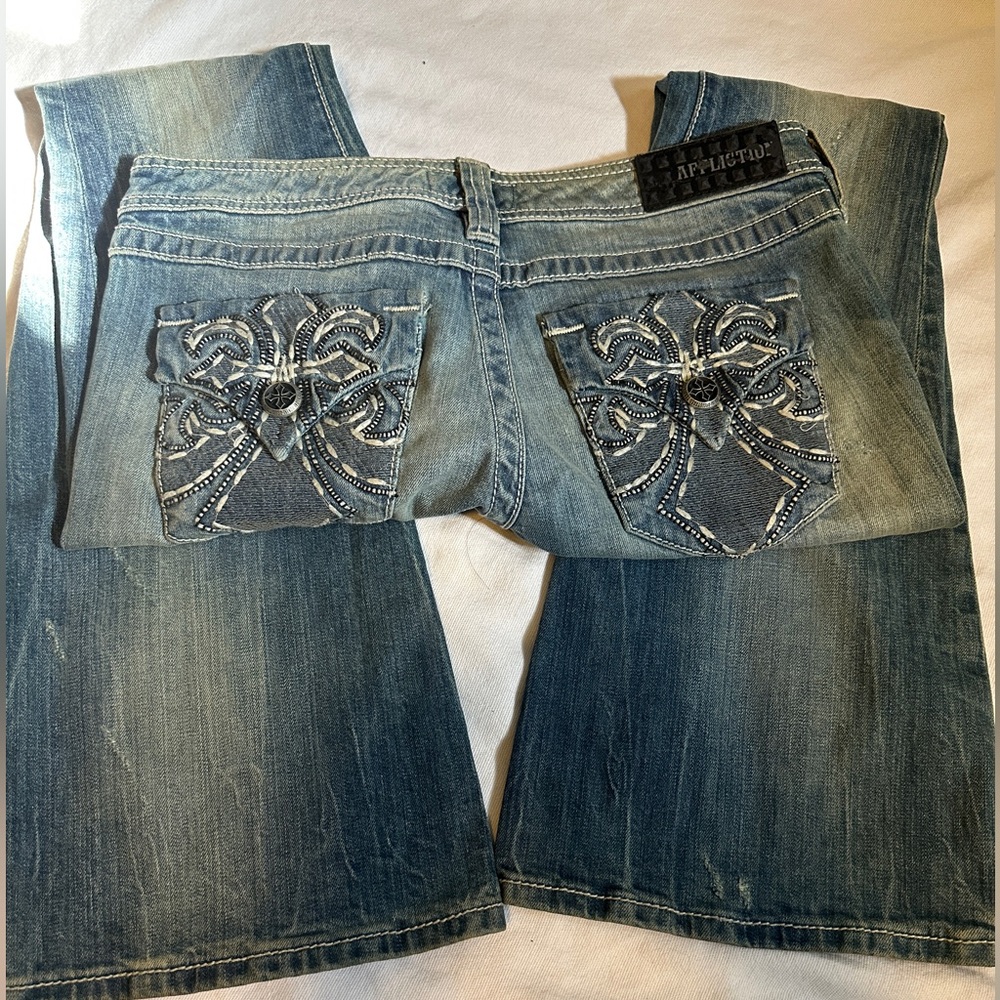 Affliction Low Rise Jeans